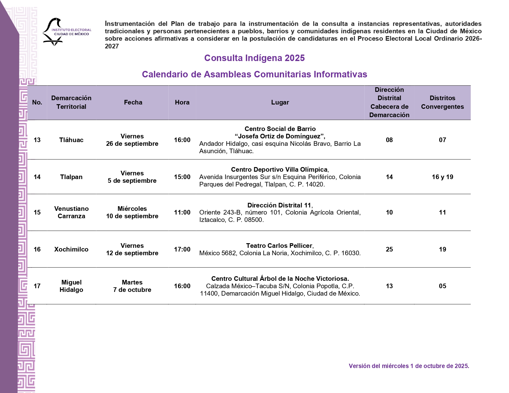 Convocatoria 3
